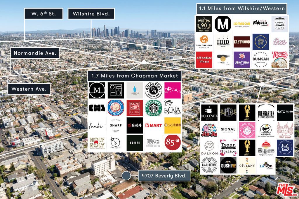 Image 2 of property listing at 4707 Beverly Boulevard, Los Angeles, CA 90004