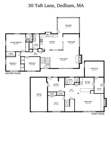 30 Taft Ln, Dedham, MA 02026
