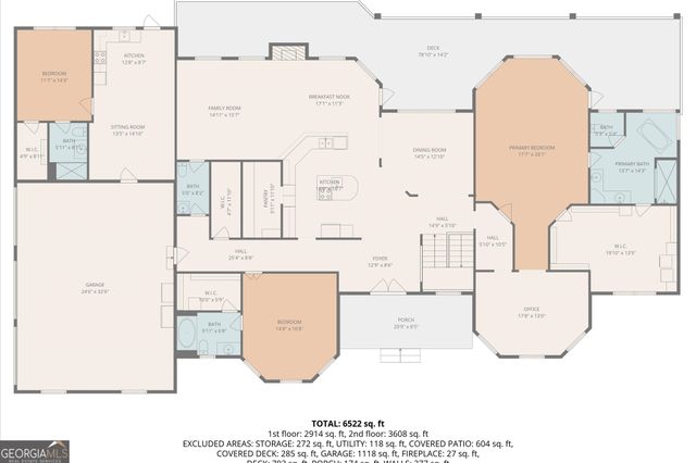 456 E Valley Road NE, Rydal, GA 30171