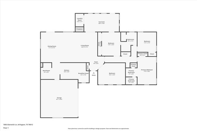 1003 Glenwick Lane, Arlington, TX 76012