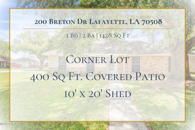 200 Breton Drive, Lafayette, LA 70508
