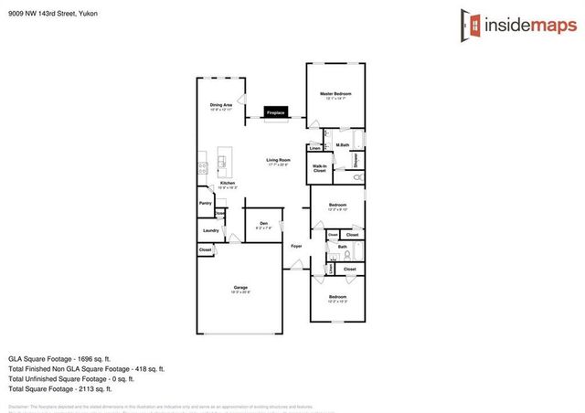9009 NW 143rd Street, Yukon, OK 73099