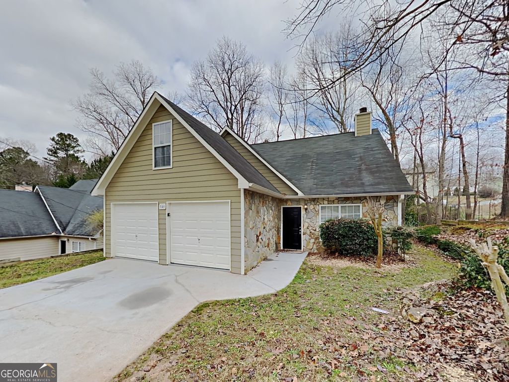 540 Cherokee Overlook Court, Canton, GA 30115 — exterior