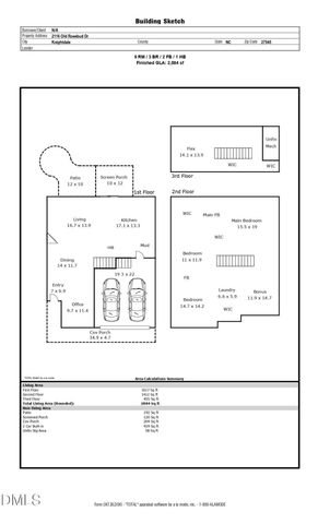 2116 Old Rosebud Drive, Knightdale, NC 27545