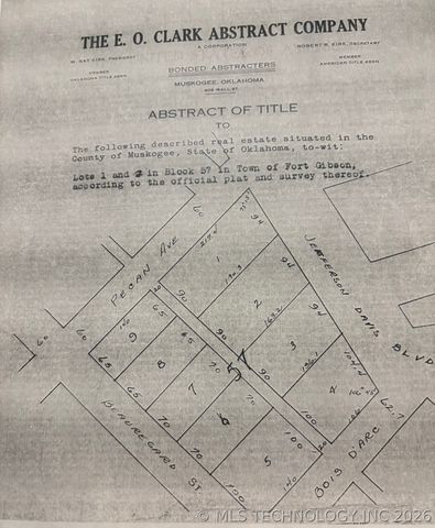 507 Jefferson Davis Boulevard, Fort Gibson, OK 74434