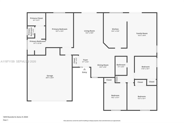 13810 Roanoke St, Davie, FL 33325