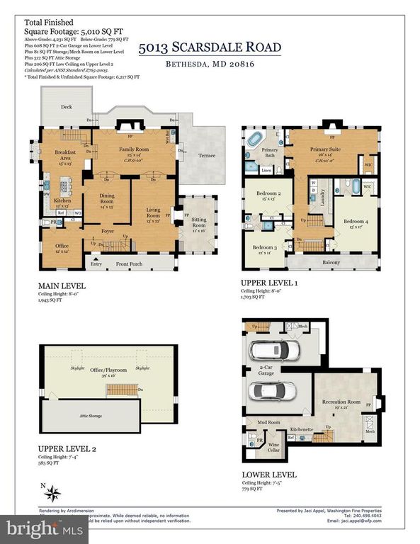 Image 55 of property listing at 5013 SCARSDALE RD, Bethesda, MD 20816
