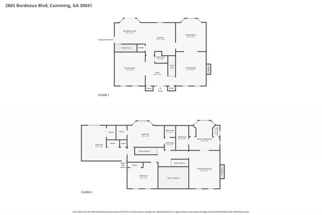 2865 Bordeaux Boulevard, Cumming, GA 30041
