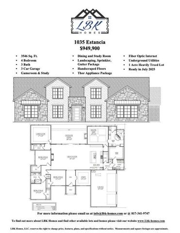 1035 Estancia Boulevard, Weatherford, TX 76088