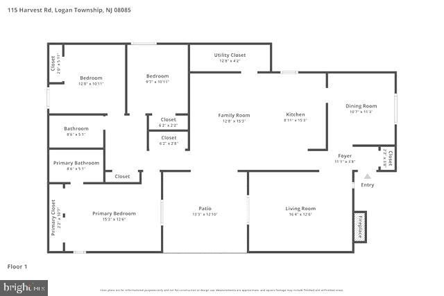 115 HARVEST, Swedesboro, NJ 08085