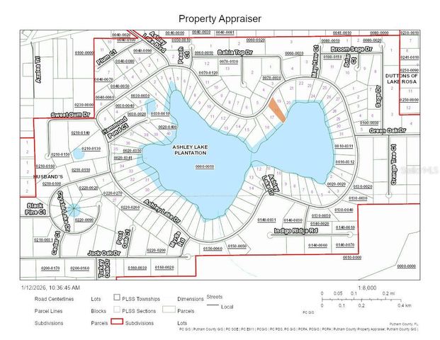 135 ASHLEY LAKE DRIVE, Melrose, FL 32666