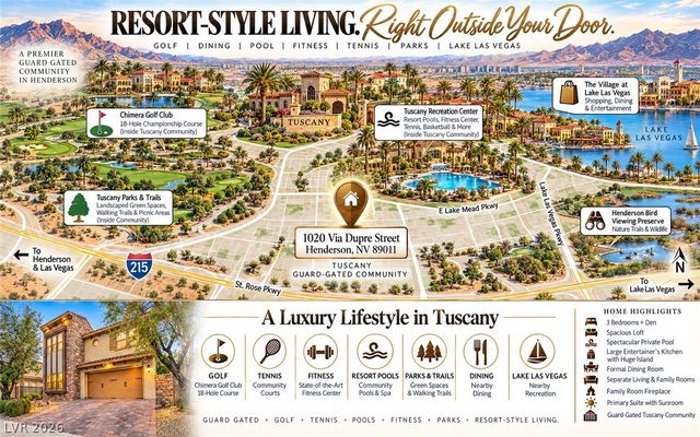 1020 Via Dupre Street, Henderson, NV 89011