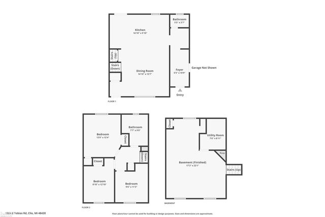 1064 E Tobias Road, Clio, MI 48420