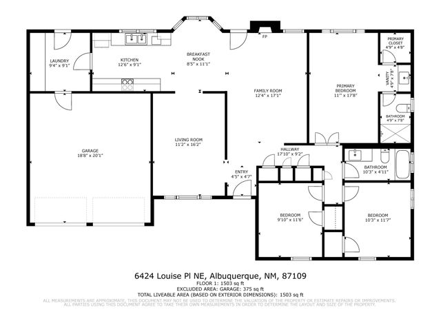 6424 Louise Place NE, Albuquerque, NM 87109