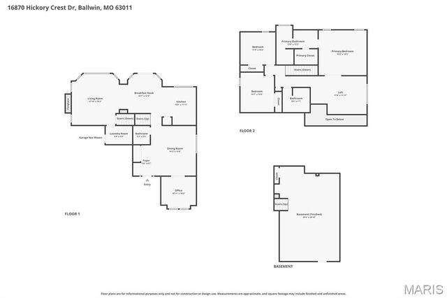 16870 Hickory Crest Drive, Wildwood, MO 63011