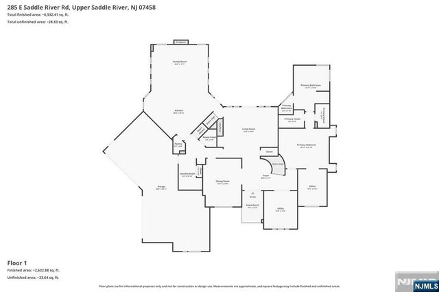 285 E Saddle River Road, Upper Saddle River, NJ 07458