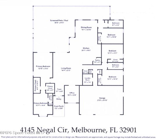 4145 Negal Circle, Melbourne, FL 32901