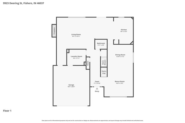 9923 Deering Street, Fishers, IN 46037