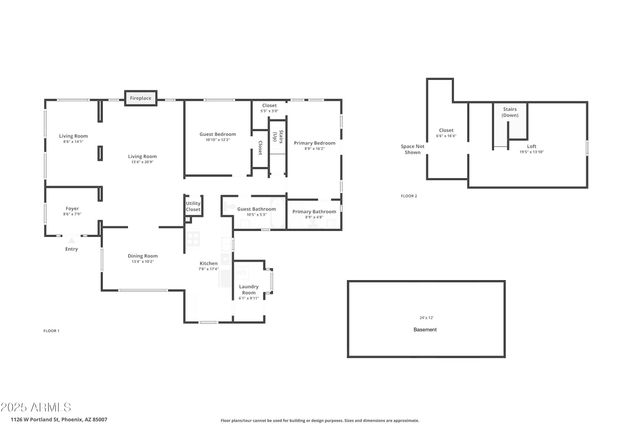 1126 W PORTLAND Street, Phoenix, AZ 85007