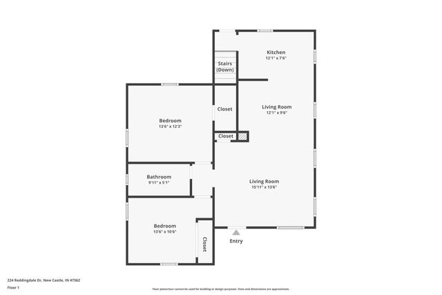 224 Reddingdale Drive, New Castle, IN 47362