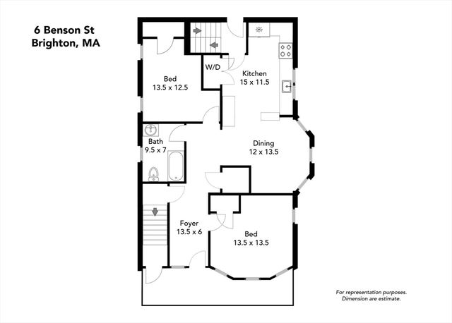 6 Benson Street 1, Boston, MA 02135