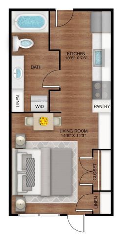 5332 Trinity River Trail 1-1106, Fort Worth, TX 76114