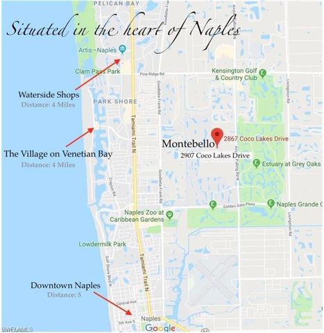 2875 Coco Lakes DR, Naples, FL 34105
