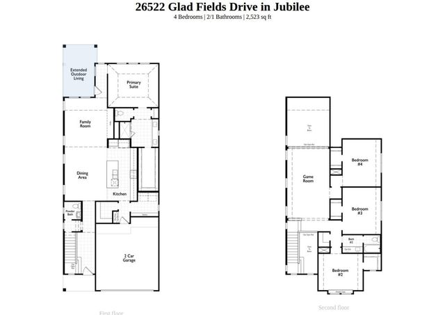 26522 Glad Fields Drive, Hockley, TX 77447