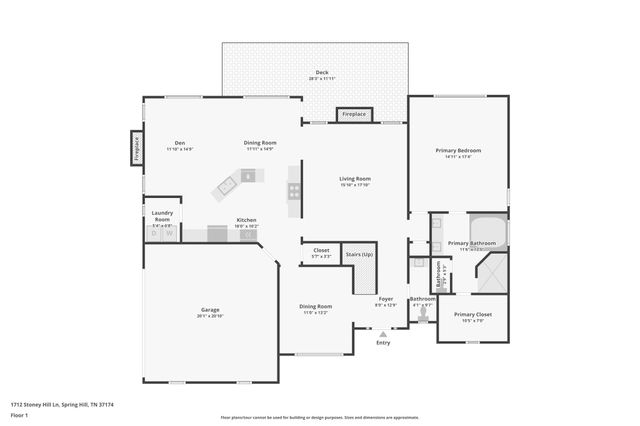 1712 Stoney Hill Ln, Spring Hill, TN 37174