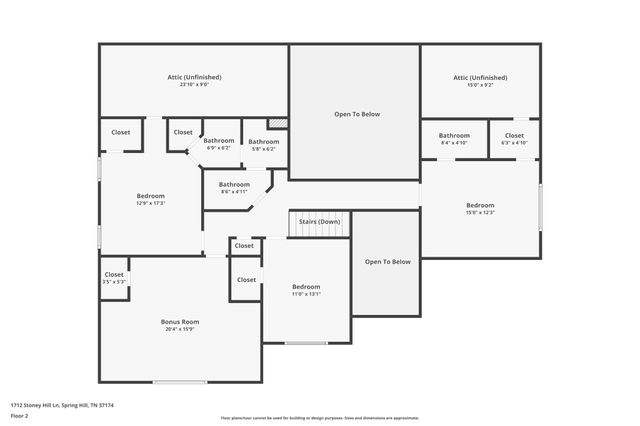 1712 Stoney Hill Ln, Spring Hill, TN 37174