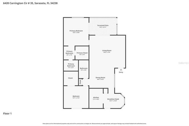 6420 CARRINGTON CIRCLE 35, Sarasota, FL 34238