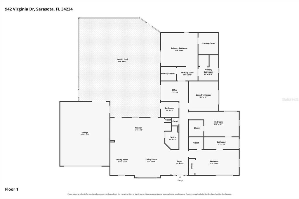 942 VIRGINIA DRIVE, SARASOTA, FL 34234 — photo 3