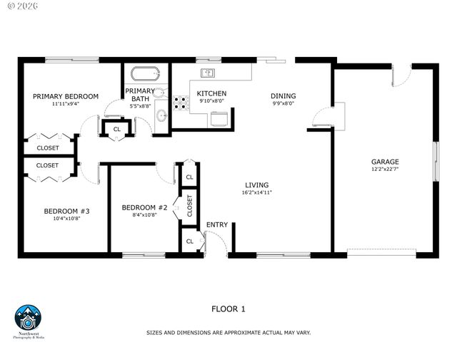 823 W QUINALT St, Springfield, OR 97477