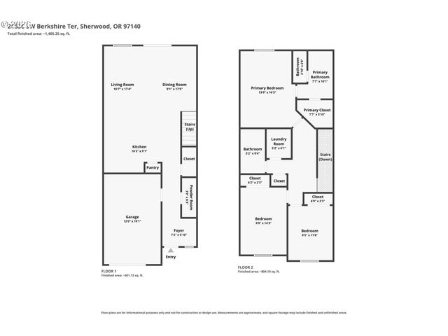 21836 Sw BERKSHIRE Ter, Sherwood, OR 97140