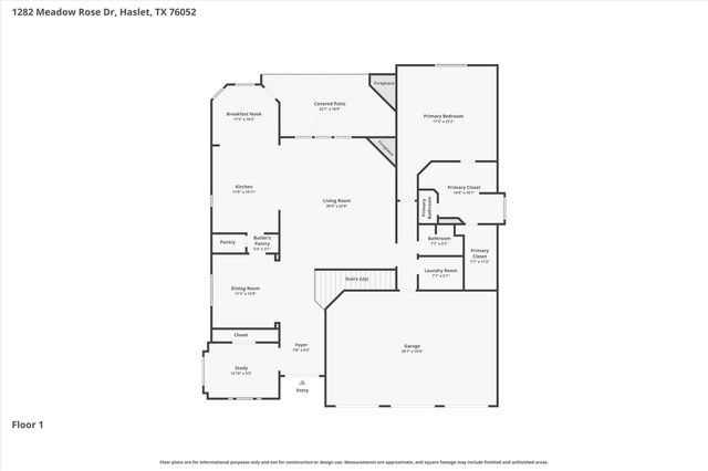 1282 Meadow Rose Drive, Haslet, TX 76052