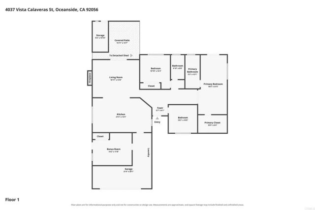 4037 Vista Calaveras Street, Oceanside, CA 92056