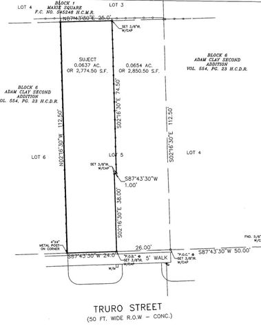 0 Truro Street, Houston, TX 77007