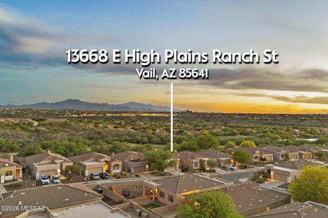 13668 E High Plains Ranch Street, Vail, AZ 85641