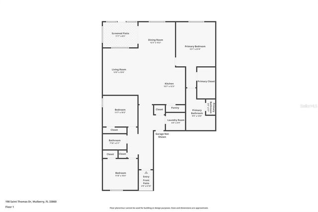 198 ST THOMAS DRIVE, Mulberry, FL 33860