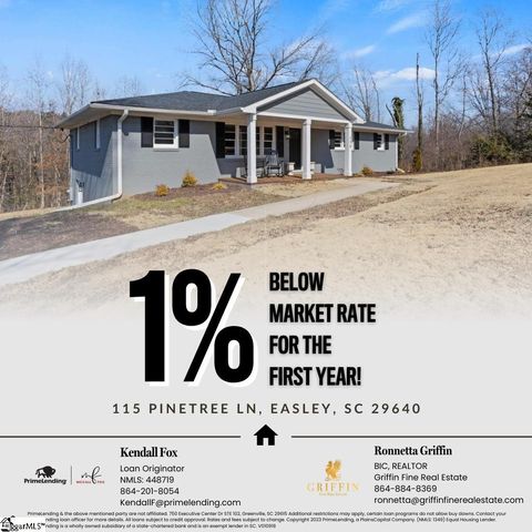 115 Pinetree Lane, Easley, SC 29640