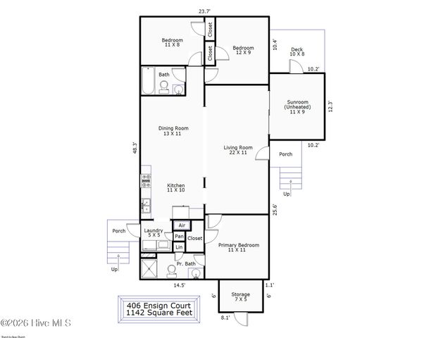 406 Ensign Court, Hampstead, NC 28443