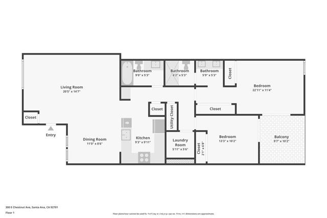 300 E Chestnut H-202, Santa Ana, CA 92701