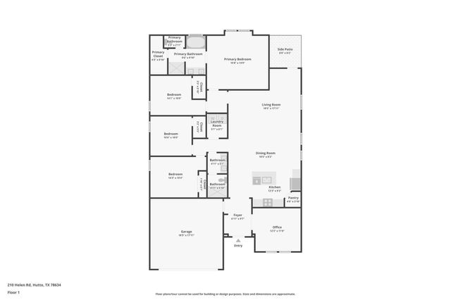 210 Helen RD, Hutto, TX 78634