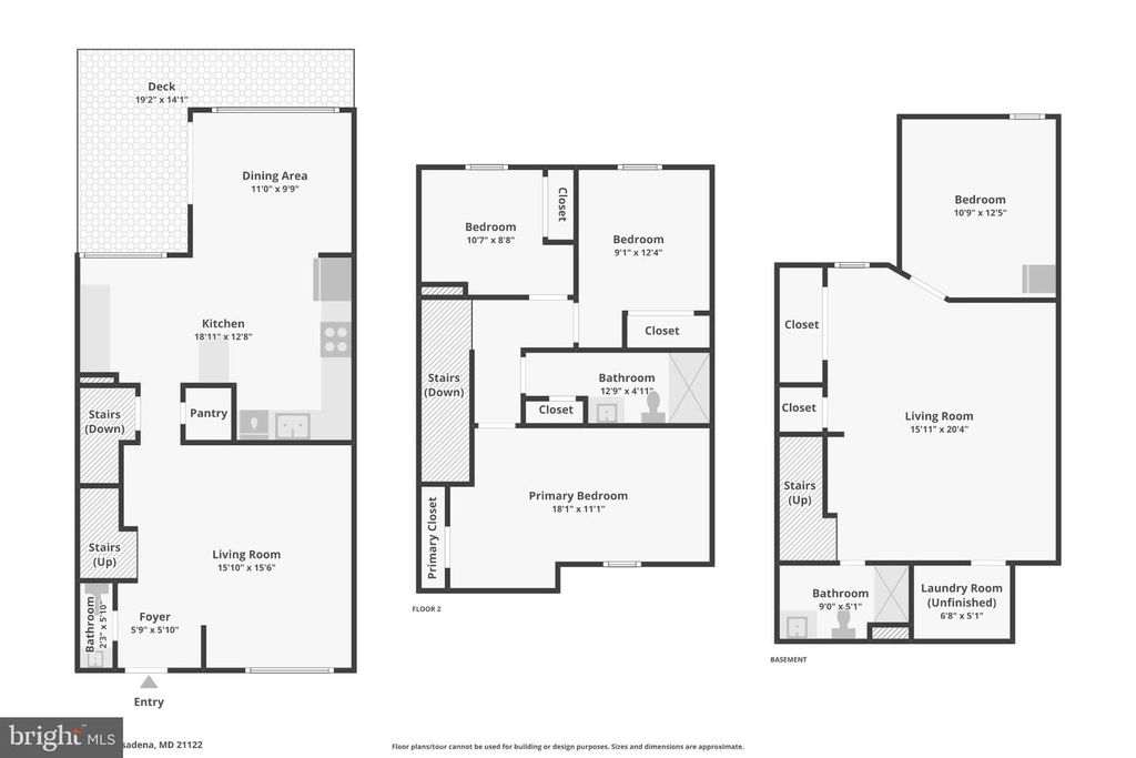 Image 34 of property listing at 8119 GRAY STONE LN, Pasadena, MD 21122