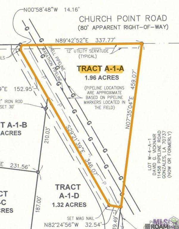 42455 Church Point Rd, Gonzales, LA 70737
