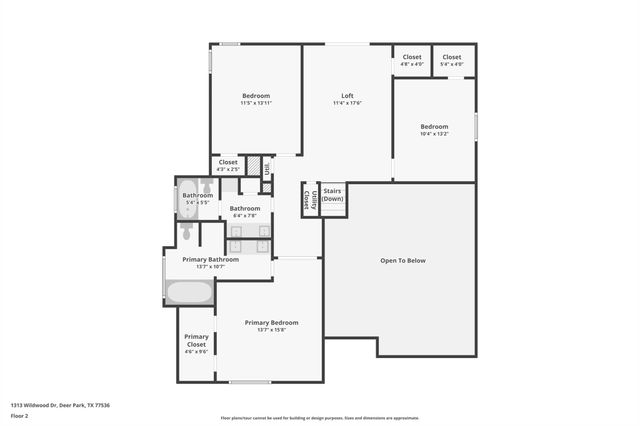 1313 Wildwood Drive, Deer Park, TX 77536