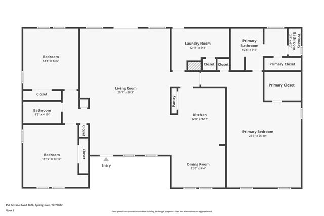 156 Private Road 3626, Springtown, TX 76082