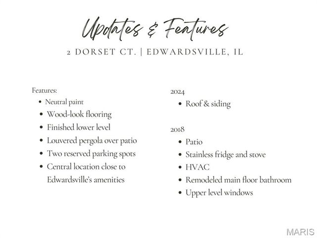 2 Dorset Court, Edwardsville, IL 62025