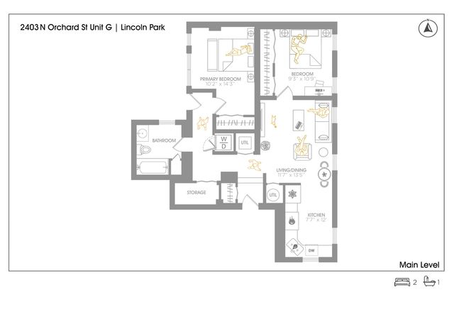 2403 N ORCHARD Street G, Chicago, IL 60614