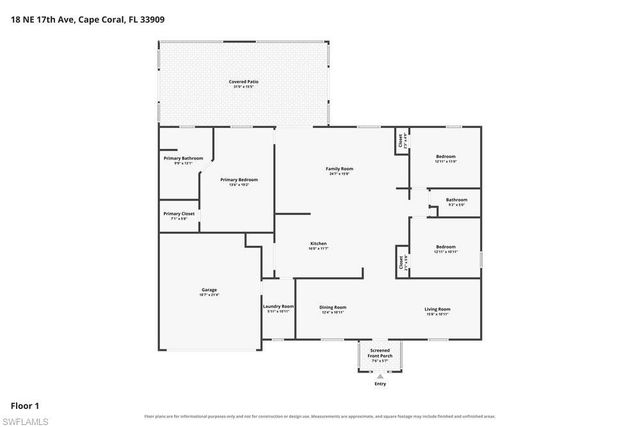 18 NE 17th AVE, Cape Coral, FL 33909